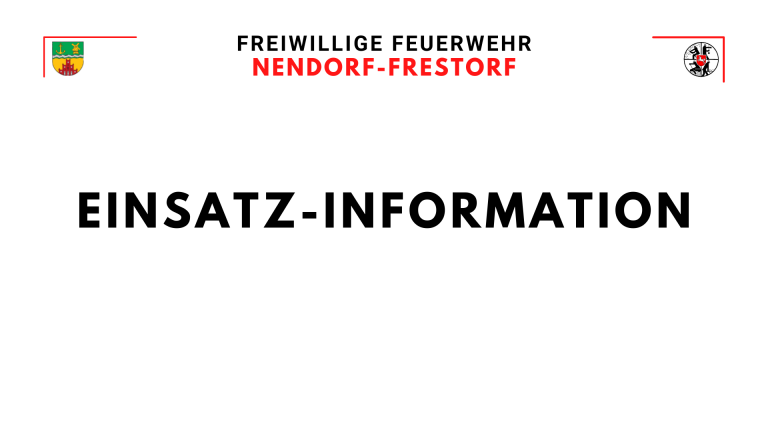 Teaser Einsatzinfoirmation