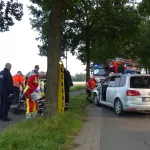 Die Verletzte wird vor Ort versorgt und in ein Krankenhaus gebracht